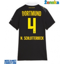 Borussia Dortmund Nico Schlotterbeck #4 Gostujuci Dres za Ženska 2026-27 Kratak Rukav